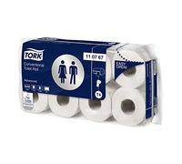 Tork 110767 Petit rouleau de papier toilette double épaisseur 30 m x 9,4 cm