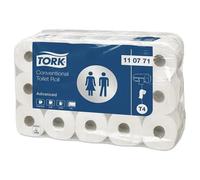 Tork 110771 Papier Toilette Advanced - Blanc - 2 Plis - Lot De 30 - 30 X 400 Feuilles: N: Commerce, Industrie & Science