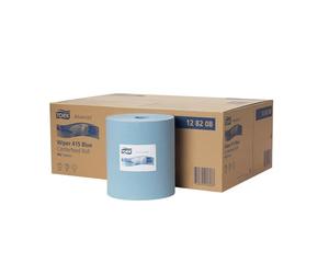 Tork 128208 Chiffon de nettoyage Centerfeed 1 couche Bleu M2