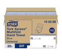 TORK 150388 Essuie-main en papier bleu 20 pc(s)