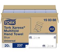 Tork – Essuie-main en papier 150388 – Bleu – 20 pièces