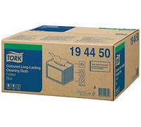 TORK 194450 Chiffon de nettoyage longue durée Bleu (lavette) vendu par paquet de 40 formats
