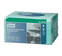 TORK 194550 Chiffon de nettoyage longue durée Vert(lavette) vendu par paquet de 40 formats Vert G