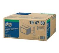 Lavette ajourées non tissées synthétiques Tork premium couleur - Paquet de 40