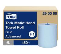 TORK 290068 Essuie-main en papier bleu 900 m