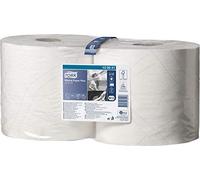 Tork Serviettes en papier multi-usages Type W – résistantes, 340 x 235 mm, papier blanc, 2 pièces