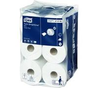 TORK Aat301 Smart One Mini rouleau de papier toilette, 2 plis, Blanc (lot de 12) Blanc