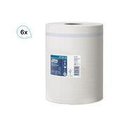 tork 473412 TORK Reflex Rouleau de nettoyage polyvalent, 1 épaisseur, blanc, 113,9 m