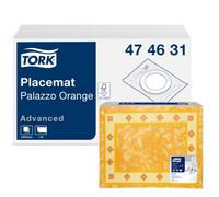 Tork 474631 Sets de Table jetables Advanced, Un pli, 42 x 30 cm, rectangulaire - 1 x 500 Sets - Imprimé Motifs