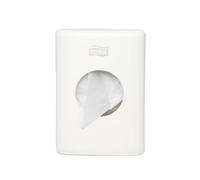 Tork 566000 Distributeur de Sachets pour serviettes hygiéniques - Blanc - Lot de 8