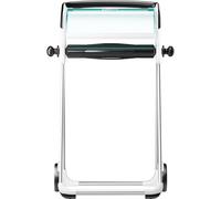 TORK 652000 Distributeur d'essuie-mains sur pied plastique, acier turquoise,