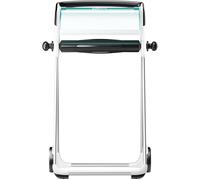 TORK 652000 Tork Performance - Rollenhalter - Kunststoff, Metall Distributeur dessuie-mains sur pied plastique, acier turquoise, blanc 1 pc(s)