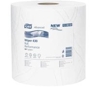Tork Advanced 430 Performance Lot de 2 lingettes essuie-Glaces Blanc 37 x 34 cm 340 m