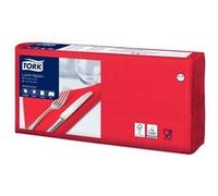 Tork Advanced Lunch - Serviette - Taille 32.5 x 32.8 cm - jetable - rouge (pack de 200)