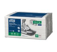 Tork Chiffon de Nettoyage ultra-résistant blanc W8 biosourcé - 930150 - Paquet de 50 chiffons