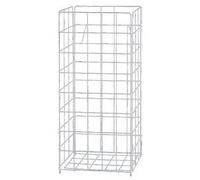 TORK Corbeille à déchets, maille métallique, 60 L, blanc