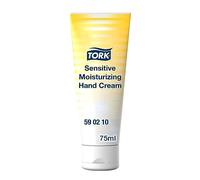 Tork Crème hydratante peau sensible pour les mains, sans parfum, 75 ml, 590210