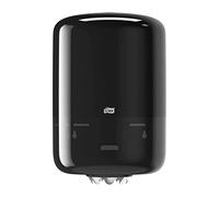 Tork Distributeur à dévidage central M2 – Noir, utilisable d'une seule main, Elevation, Taille unique