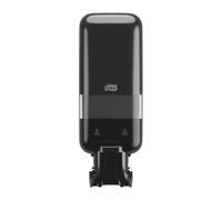 Tork Distributeur de Savon et de désinfectant avec Levier coude Noir S4, consommables Mousse, Liquide et Gel, Gamme Elevation, 564108