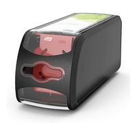 Tork Distributeur de Serviettes de Comptoir Xpressnap Fit - 272901 - Distributeur N14 Destiné aux Restaurants - Distribution Feuille-à-Feuille, Usage Unique, Noir