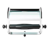 Tork Distributeur Mural Standard blanc et turquoise W1, fixation murale, gamme Performance, 652100