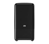 Tork Distributeur murale Double pour Papier Toilette Rouleau Mid-size noir T6, grande capacité, gamme Elevation, 557508