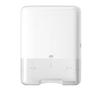Tork Distributeur d'essuie-mains pliés 553000 G – pour essuie-mains pliés en V ou en C – Blanc