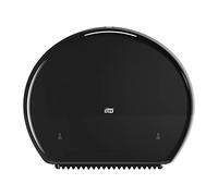 Tork Distributeur murale pour Papier Toilette Rouleau Jumbo noir T1, grande capacité, gamme Elevation, 554008