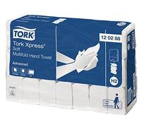 TORK Essuie Mains Interfoliés Doux Xpress 7 Paquets de 136 Formats - Lot de 2