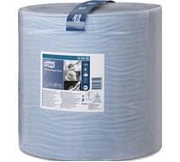 TORK Essuie-tout 130050 L340xl369env. mm bleu 2 couches, hybride