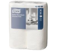 Tork Essuie-tout ménager CART.24 RLX Premium extra absorbant 15,36 m x 24 cm pack de 2 rouleaux
