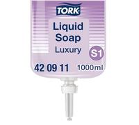 Tork Luxury Savon liquide S1, parfum fleuri, 1000 ml, 420911