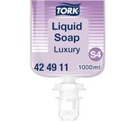 Tork Luxury Savon liquide S4, parfum fleuri, 1000 ml, 424911