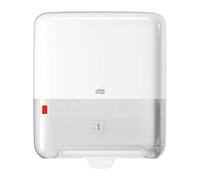 Tork Matic, Distributeur murale pour rouleau d'essuie-mains blanc H1, indicateur de recharge, gamme Elevation, 551000