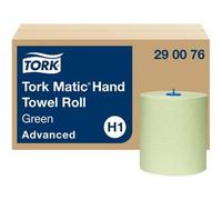 TORK Matic Rouleau d'essuie-mains, 2 couches, 150 m, vert