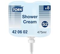 Tork Mini crème de douche liquide S2, parfum unisexe, 8 x 475 ml, 420602