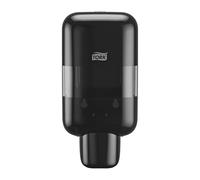 Tork Mini Distributeur de Savon et de désinfectant Noir S5, consommables Mousse, Liquide, Gel et crème, Gamme Elevation, 565208