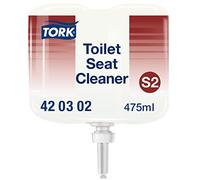 Tork Nettoyant pour siège de toilette, 420302, 8 x 475 ml | Qualité Premium, Nettoyant Lunette WC pour une hygiène supplémentaire, Pour distributeurs S2