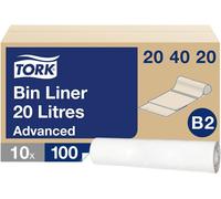 TORK neu 204020 Sac poubelle 20 l blanc 1000 pc(s)