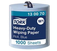 Tork TORK Serviettes en papier multi-usages ultra-résistantes (bleues), Type: W Quantité:1