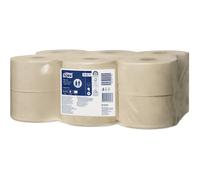 Tork Mini rouleau de papier toilette jumbo T2 Advanced naturel 2 plis 12 x 170 m