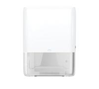 Tork PeakServe Mini Distributeur Murale pour essuie-Mains continus™ Blanc H5, Grande capacité, Gamme Elevation, 552550