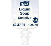 Tork Recharge de savon liquide 1L pour distributeur Système S4 - 424701 - Peau sensible