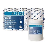 Tork Reflex Papier d'Essuyage blanc M4, multi-usage, 6 x 895 feuilles, 473242