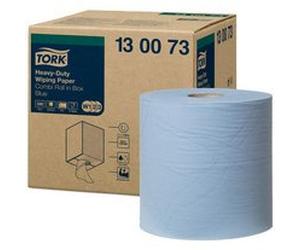 TORK Rouleau nettoyant multi-usage, 2 couches, 170 m, bleu