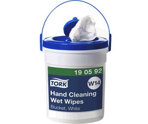 Tork Seau de 58 lingettes humides pour le nettoyage des mains 190592