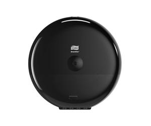 Tork SmartOne Distributeur Murale pour Papier Toilette Rouleau Noir T8, Grande capacité, Gamme Elevation, 680008