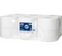 Tork Toilettenpapier 2c mini jumbo advanced bag de 12 white