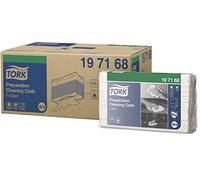 Tork W4 Lot de 5 chiffons de nettoyage Blanc 38 x 42 x 150