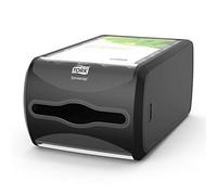 Tork Distributeur de serviettes de comptoir Xpressnap N4 – Gamme Signature Noir 14,5×19,1×30,7 cm